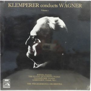 HMV ASD 2695 KLEMPERER Conducts WAGNER Volume I – The Philharmonia Orchestra LP