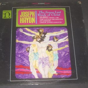Haydn Seven Last Words Of Christ Leslie Jones Nonesuch H-71154 LP EX