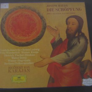 Haydn The Creation Janowitz Karajan DGG 2707 044 2 LP Box EX