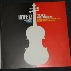 Heifetz , Piatigorsky , Primrose , Brahms , Mozart RCA LSC-3228 lp EX