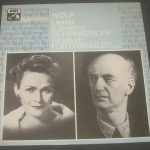Hugo Wolf Lieder – Elisabeth Schwarzkopf – W. furtwangler – HMV 1435491 LP EX