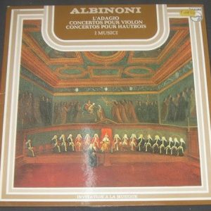 I Musici – Albinoni : Adagio / Oboe Concertos Philips 6539 001 lp Gatefold