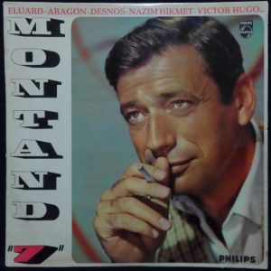 IVES MONTAND – “7” LP France French pop Chanson Philips 70.419 Original pressing