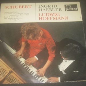 Ingrid Haebler , Ludwig Hoffmann – Schubert Fontana ‎698 069 CL LP 60’s