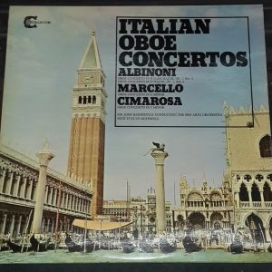 Italian Oboe Concertos Evelyn Rothwell Barbirolli Pye‎ GSGC 15011 LP EX