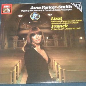 Jane Parker-Smith Organ Liszt  Franck HNV ASD 3994 lp EX