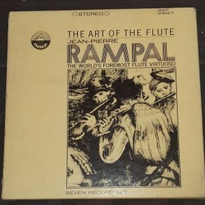Jean-Pierre Rampal ‎- The Art Of The Flute Everest SDBR 3194/7 7 LP Box EX