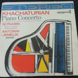Jemelik – Khachaturian Piano Concerto  Klima Scriabin Parliament ‎LP 1962