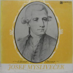 Josef Myslivecek Myslivecek IL DIVINO BOMBEO Symphony in C PANTON 11 0229 Czech