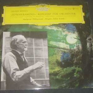 KODALY Summer Night / Concerto for Orchestra DGG LPM 18687 TULIP LP 1963