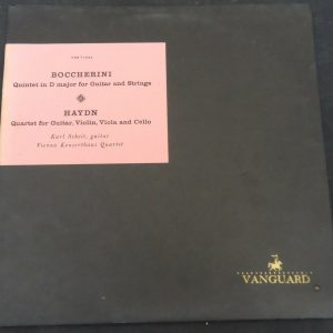Karl Scheit Guitar Boccherini Quintet / Haydn Quartet Vanguard VRS-1044 lp ex