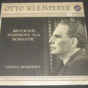 Klemperer – Bruckner Symphony No. 4 “Romantic” VOX PL 11.200 lp 1959 EX
