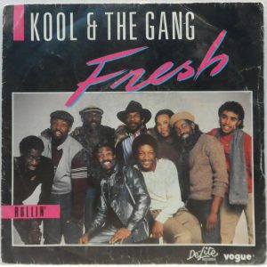 Kool & The Gang – Fresh / Rollin’ 7″ 1984 De-Lite 102024 funk soul disco France
