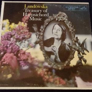 Landowska – Treasury of Harpsichord Music RCA LM 1217 LP