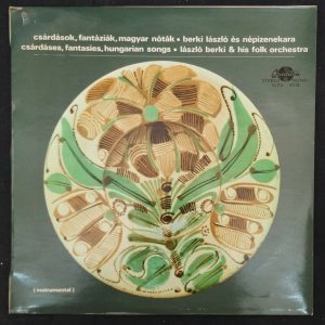 Laszlo Berki and his Folk Orchestra – Hungarian Songs Qualiton ‎SLPX 10118 lp EX