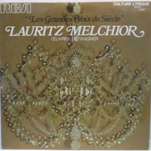 Lauritz Melchior – Works Of Wagner LP La Walkyrie / Siegfried / Lohngrin RCA