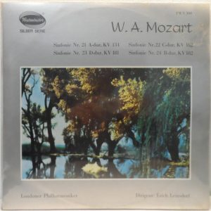 Leinsdorf / London Philharmonic W.A MOZART – Symphonies No. 21 – 22 – 23 – 24 LP
