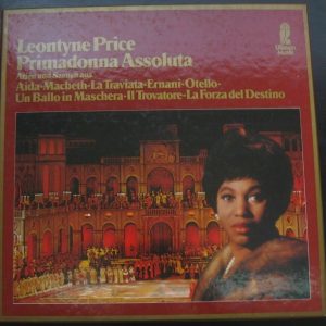 Leontyne Price  Arias and Scenes From Verdi 2 LP Box EX