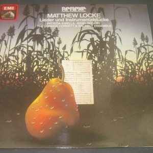 Lieder und Instrumentalstücke / Matthew Locke Kwella Rogers EMI LP EX