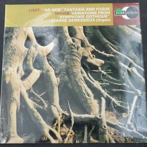 Liszt Ad Nos Widor Variations From Symphonie Gothique Demessieux  Decca lp EX