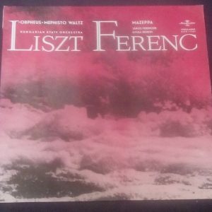 Liszt : Orpheus – Mephisto Waltz – Mazeppa Nemeth , Ferencsik Hungaroton lp EX
