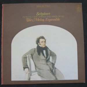 MELOS ENSEMBLE – Schubert – Octet for Strings & Wind  ANGEL Blue label lp