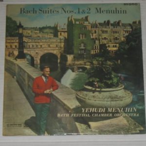 MENUHIN – BACH SUITES NO 1 & 2 EMI  ALP MONO HMV