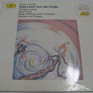 Mahler – Das Lied Von der Erde Christa Ludwig Rene Kollo VON KARAJAN DGG 419 058