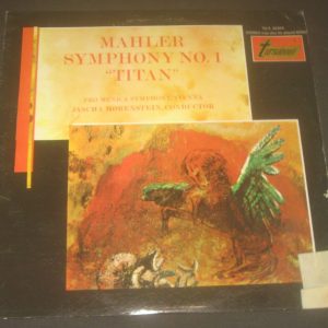 Mahler Symphony No. 1 “Titan” Horenstein Turnabout TV-S 34355 LP
