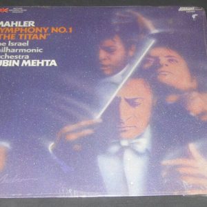 Mahler – Symphony No. 1 Zubin Mehta Israel Phil Orchestra London CS 7004 lp