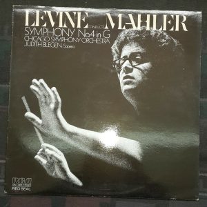 Mahler ‎– Symphony No. 4 Levine RCA ARL1-0895 lp EX