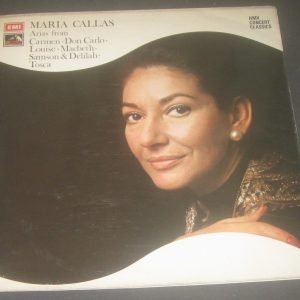Maria Callas – Operatic Arias   HMV EMI SXLP 30166 UK LP EX