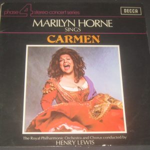 Marilyn Horne  Sings Carmen Henry Lewis Decca PFS 4204 lp