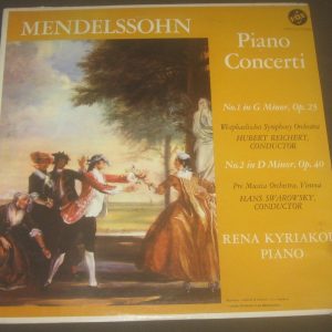 Mendelssohn – Piano Concertos No. 1 & 2 LP RENA KYRIAKOU VOX STPL 514120 LP