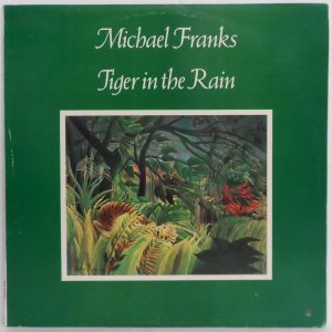 Michael Franks – Tiger In The Rain LP vinyl record 1979 rare Israel pressing