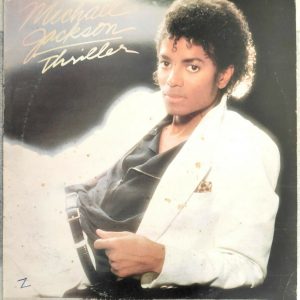 Michael Jackson – Thriller LP Orig. 1982 Israel Pressing – Non Gatefold Beat It