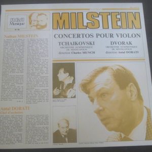 Milstein – Tchaikovsky / Dvorak Violin Concertos Munch Dorati RCA GM 43275 LP EX