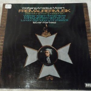 Mozart : Freimaurermusik Istvan Kertesz Decca ‎ 6.41691 lp EX