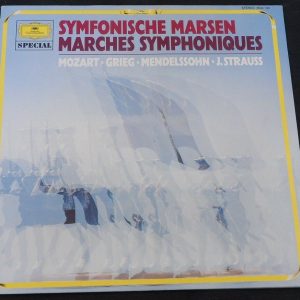 Mozart Grieg‎ Etc  Marches Symphoniques DGG  2544 130 lp EX