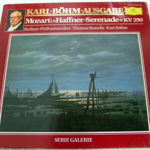 Mozart – Haffner Serenade – Tomas Brandis Karl Bohm Berlin Phil. DGG 2543 190