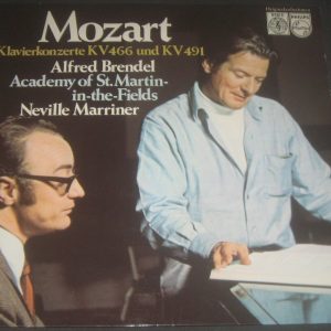 Mozart Piano Concertos Brendel / Marriner  Orbis Philips LP EX
