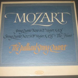 Mozart String Quartet No 16 / 17 Juilliard String Quartet  Epic ‎LC 3870 LP 1963