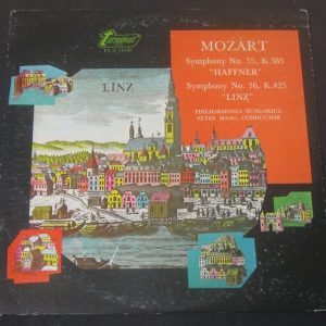 Mozart – Symphony No. 35 / 36  Peter Maag Turnabout Vox TV-S 34340 lp