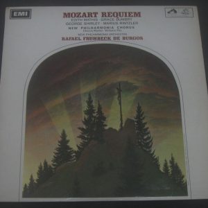 Mozart requiem Rafael Fruhbeck De Burgos HMV SAN 193 LP EX
