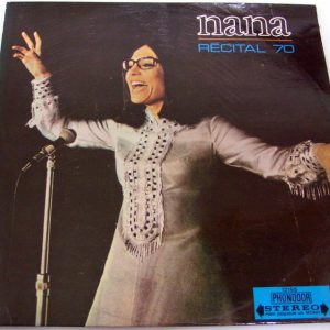 NANA MOUSKOURI – Recital 70 LP Very Rare Israel Israeli press greek Diff Cover