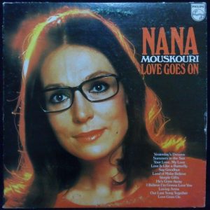 Nana Mouskouri – Love Goes On LP 1976 Philips 9101.095 UK Pressing pop