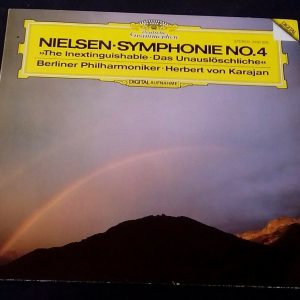 Nielsen Symphonie No. 4 Karajan DGG 2532 029 Germany ‎lp EX