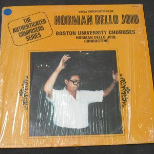 Norman Dello Joio – Boston University Choruses . Golden Crest Records . lp