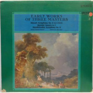 Northern Sinfonia Orchestra / Boris Brott – Early Works Of Three Masters LP