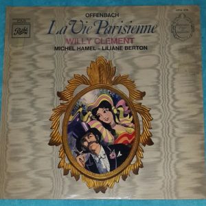 Offenbach ‎– La Vie Parisienne Gressier  Pathé OPTG 3139 LP EX